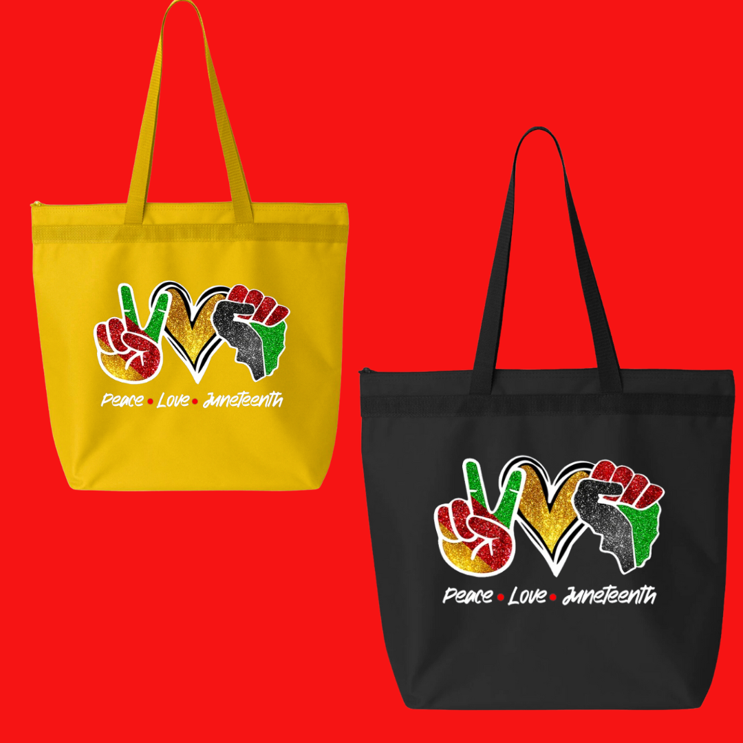 JUNETEENTH TOTE BAG