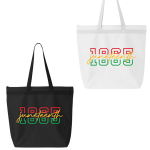 JUNETEENTH TOTE BAG